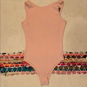 low cut back bodysuit